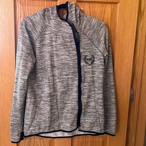 Victoria’s Secret, PINK, size small, sweatshirt, side zipper, black, white